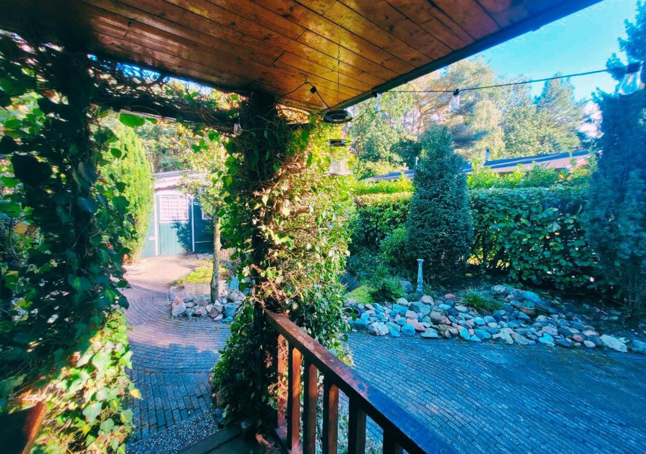 "De Jungle" Chalet Met Veranda Op Ijsselheide Hattemerbroek Veluwe Ngoại thất bức ảnh