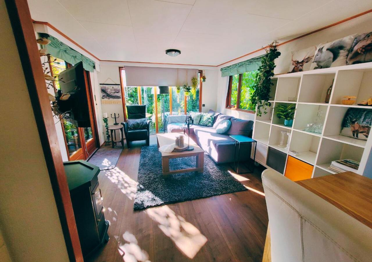 "De Jungle" Chalet Met Veranda Op Ijsselheide Hattemerbroek Veluwe Ngoại thất bức ảnh