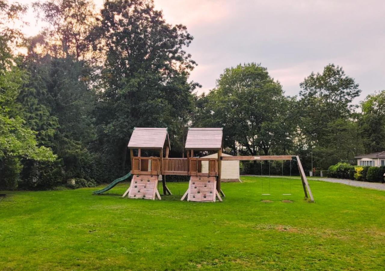 "De Jungle" Chalet Met Veranda Op Ijsselheide Hattemerbroek Veluwe Ngoại thất bức ảnh